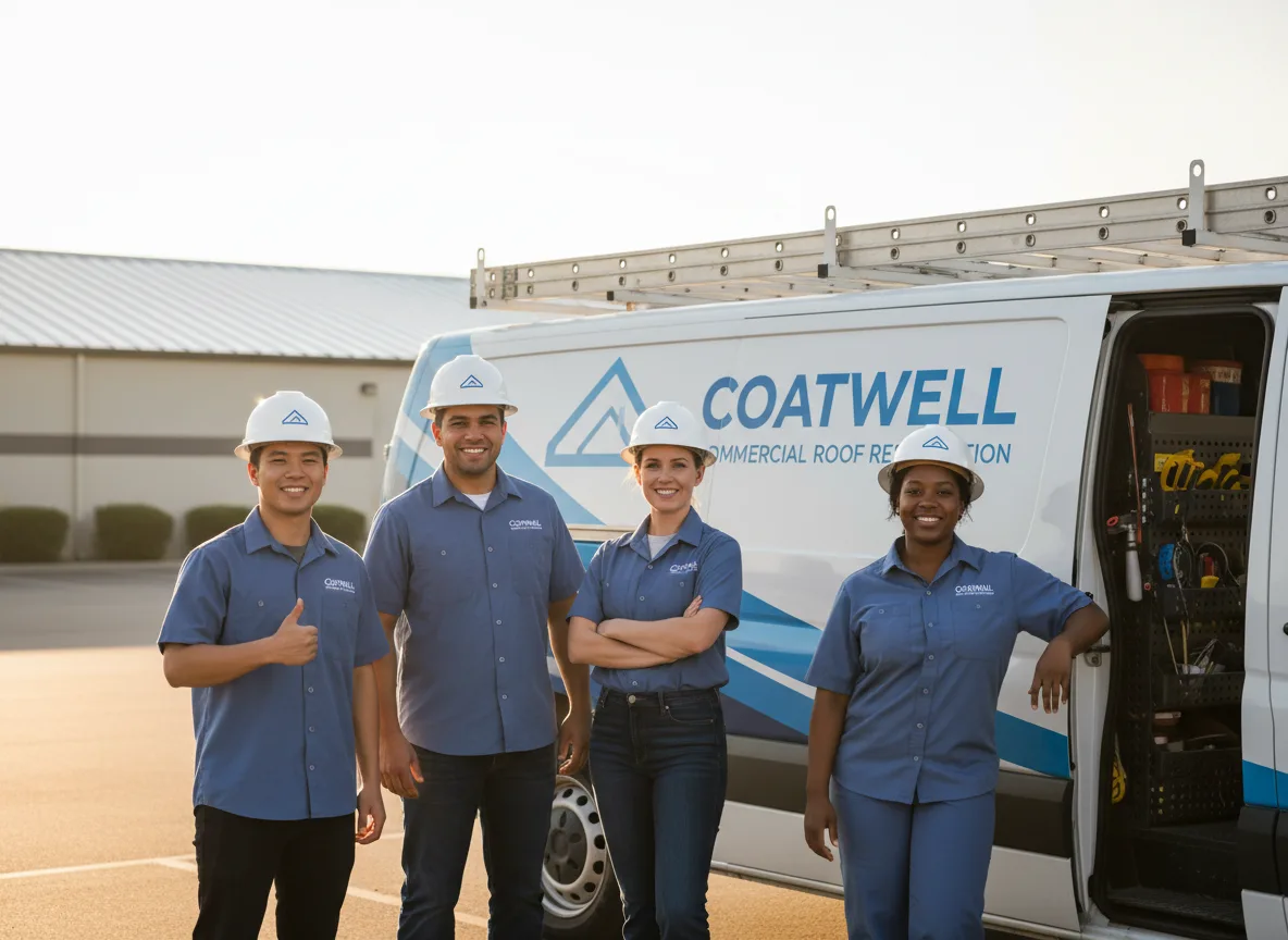 Commercial roof coating company in Dixonville, PA